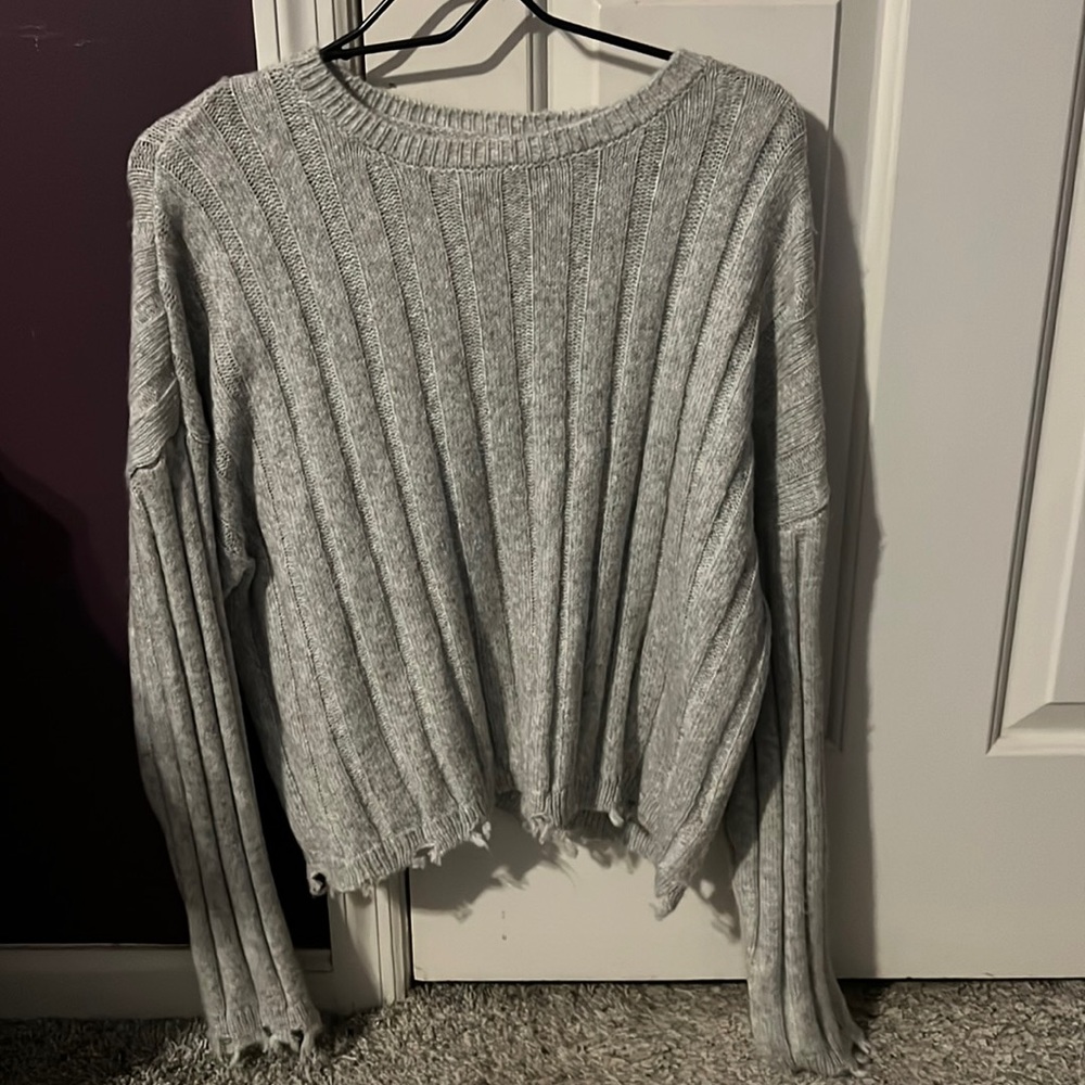 Distressed Sweater. Never Worn